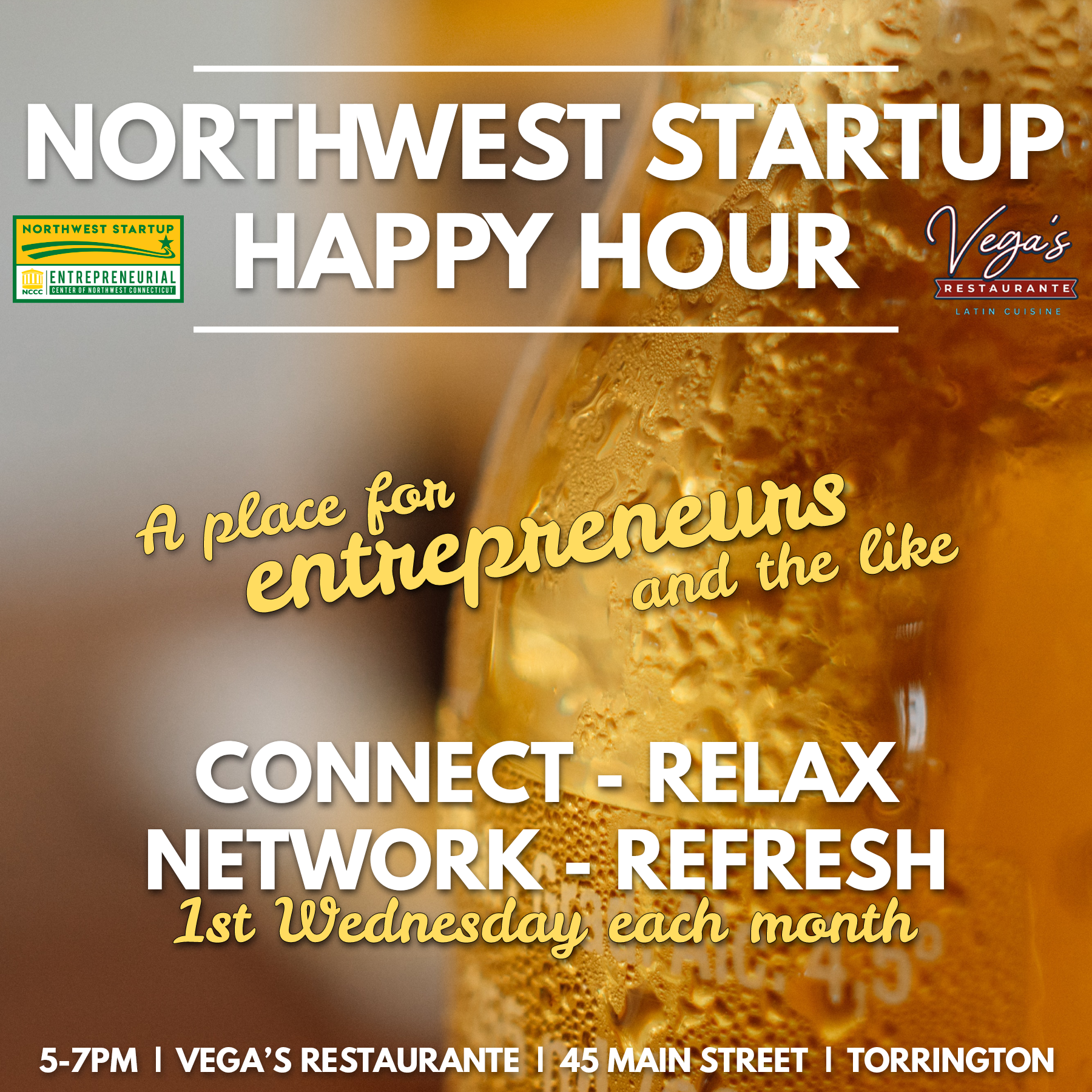 Start Up Happy Hour flyer
